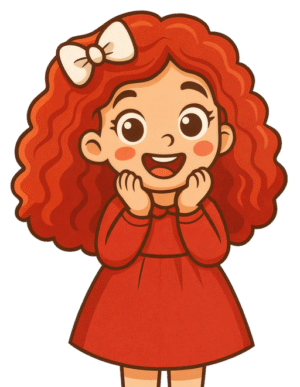 کوچولوی خوشگل - مو قرمز